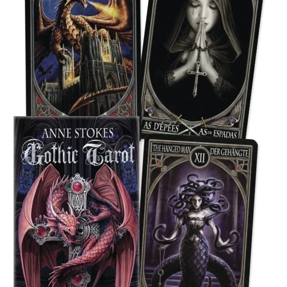 NWOT Anne Stokes Gothic Tarot Cards Deck